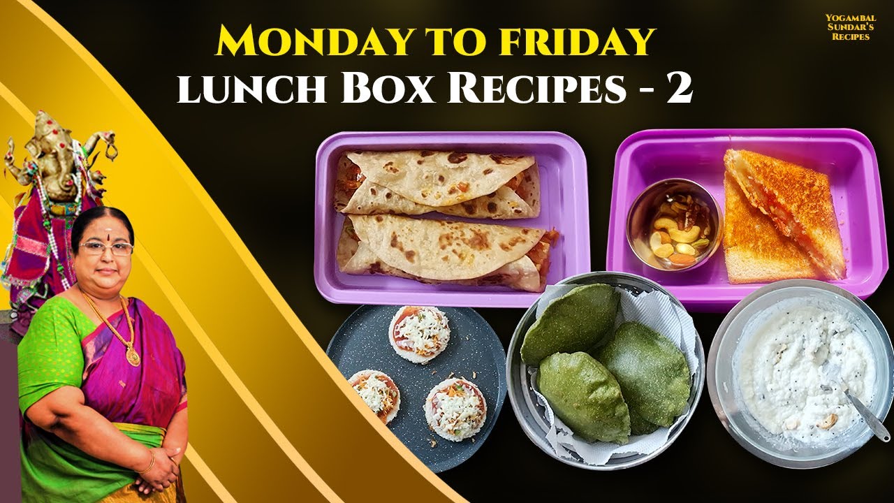 Recipe 729: Lunch Box Recipes -Part 2