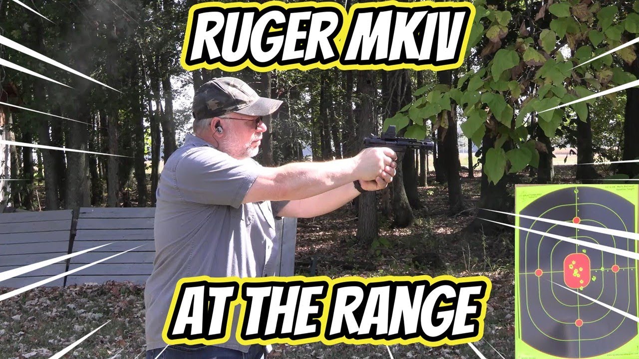 Ruger MKIV на полигоне