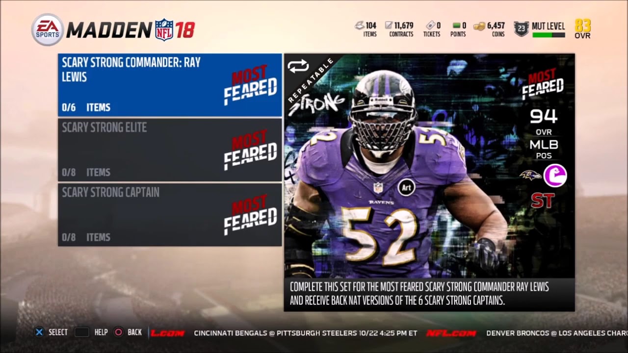 MUT 18 MOST FEARED PROMO!!!