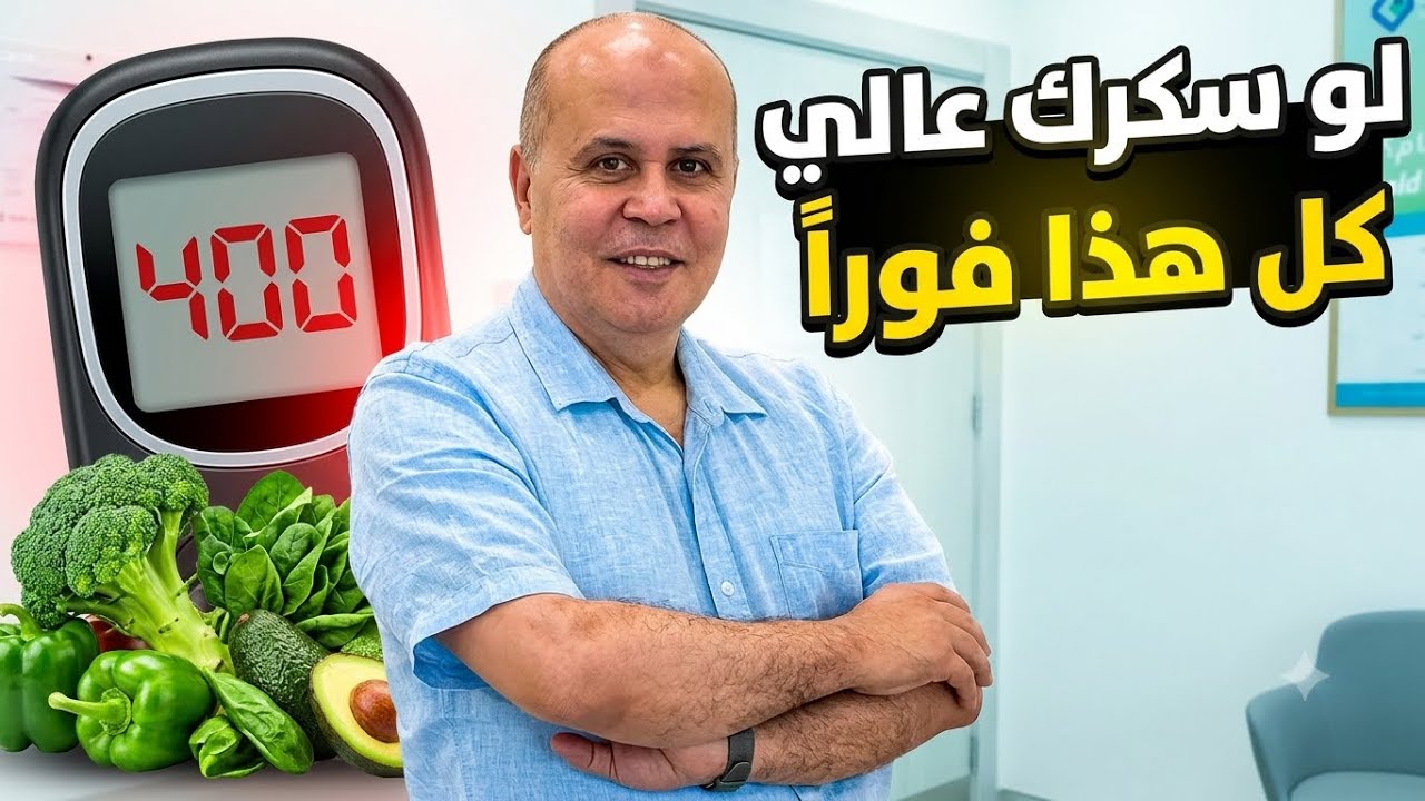 مفاجأة عند ارتفاع السكر في الدم ..تناول هذه المأكولات فورا ..بدون ادويه ؟هينخفض السكر بسرعه
