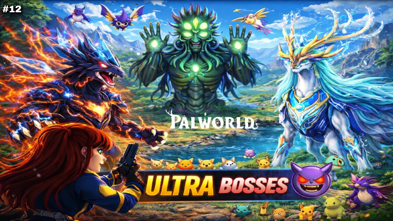 Palworld ke 3 ULTRA BOSSES ko akele challenge kar diya… galti kar di 😨🔥@12