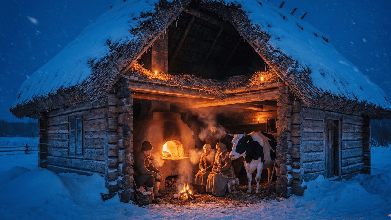 Jak Polacy budowali i przeżyli w -30&deg;C? Polska chata w XVII wieku: Higiena, zwierzęta i inżynieria