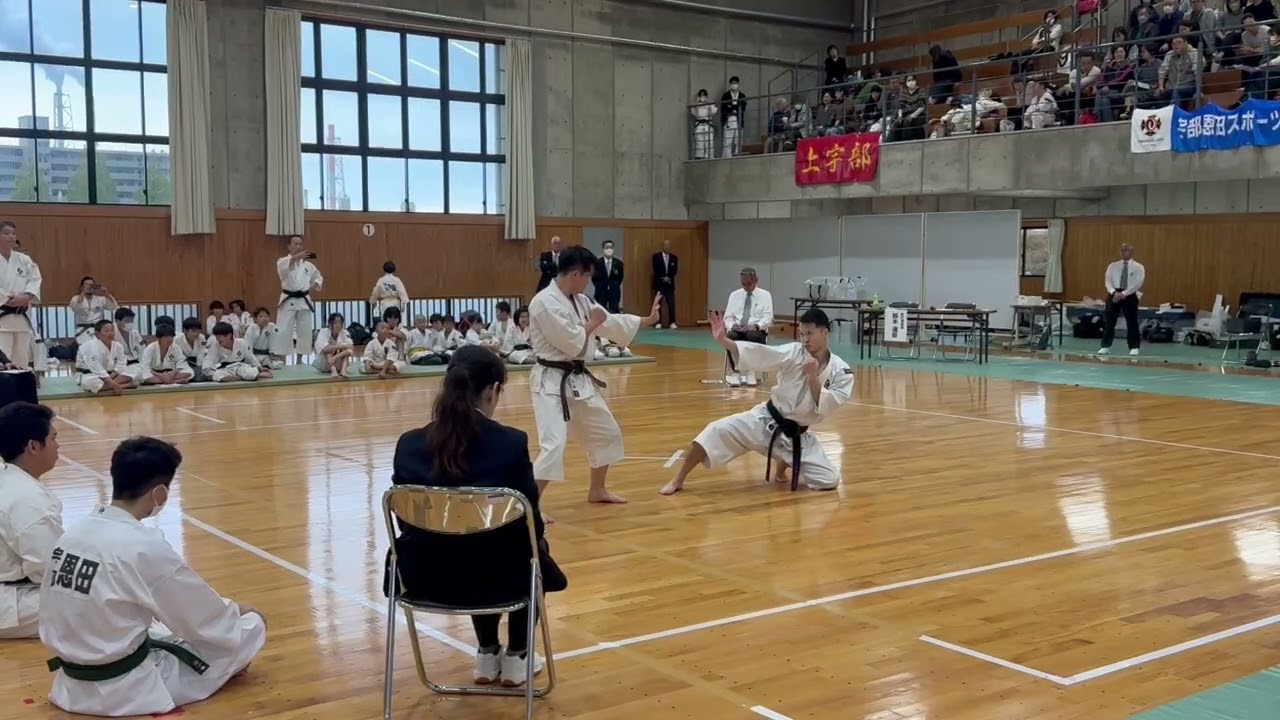 【秋季山口県大会2025】　組演武　一般男子有段の部　石田（工）・三好（OB）
