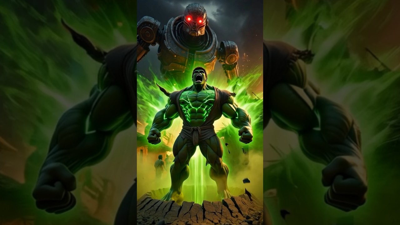 &ldquo;They Mocked the Weak Hulk&hellip; Until Robots Attacked the Village!&rdquo;🔥