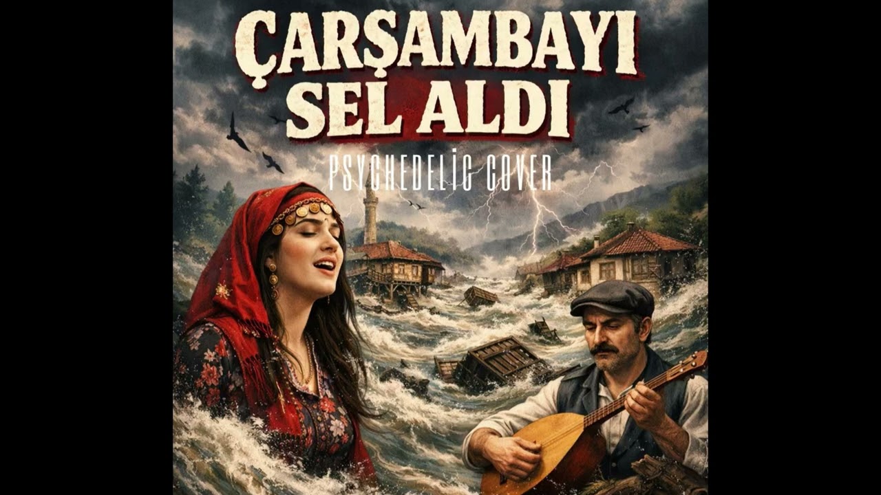 Çarşambayı Sel Aldı | Psychedelic Anatolian Cover Anadolu Rock | 80s 