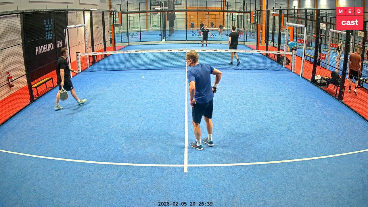 MEDcast - Padelborgen , Mölnlycke - Bana 1 - 2026-02-05 17:41