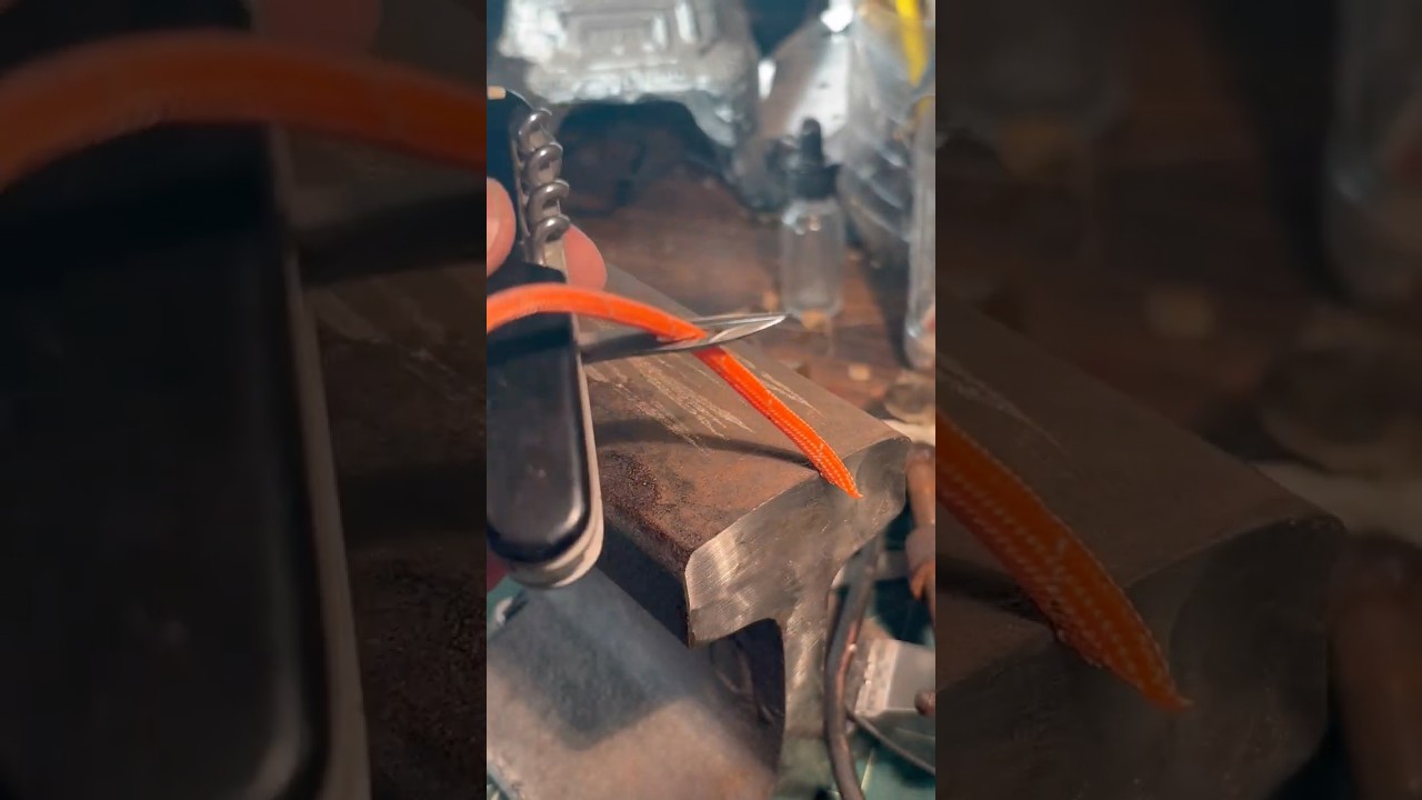 SAK mod, сшитый из паракорда #sakmod #paracord