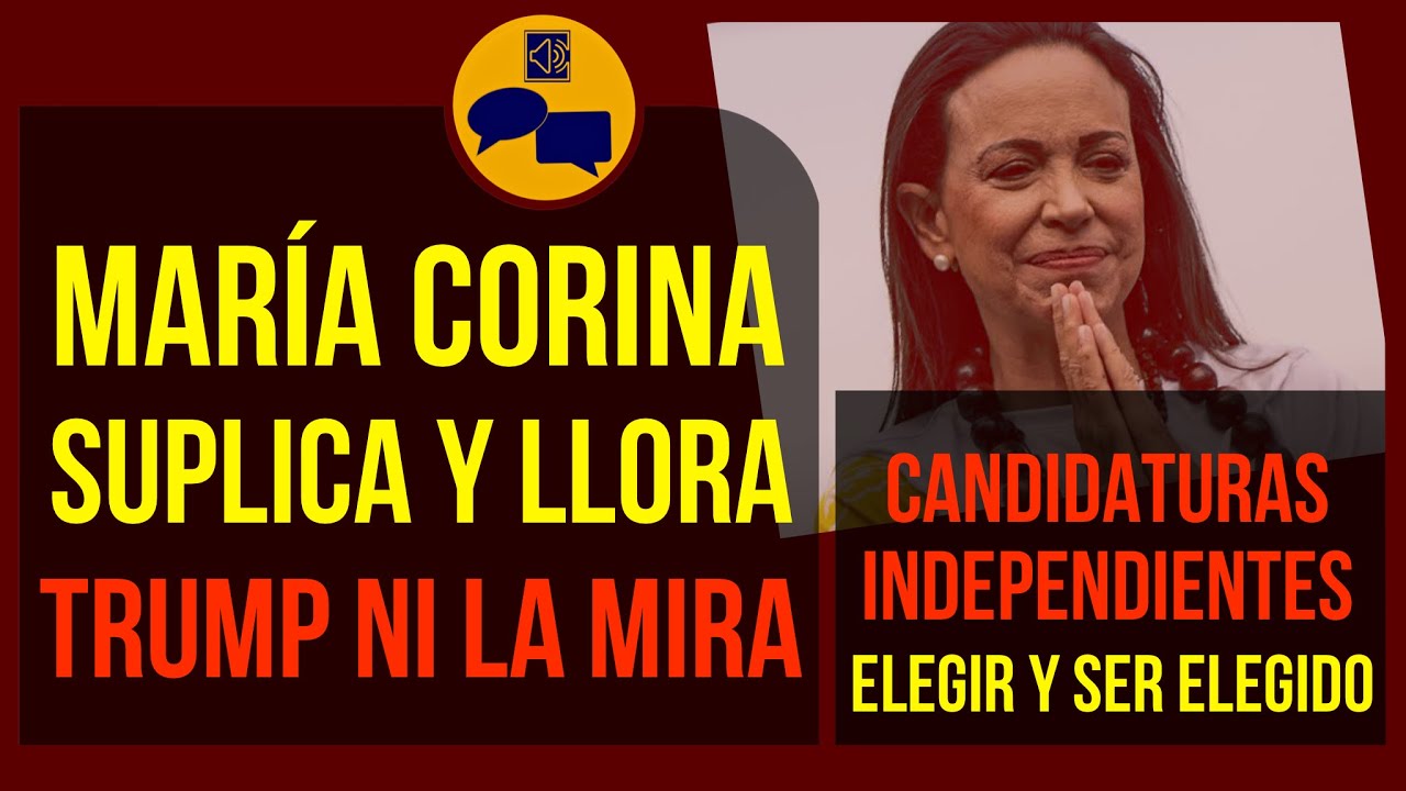 Brinca, Salta y Trump no Mira hacia María Corina