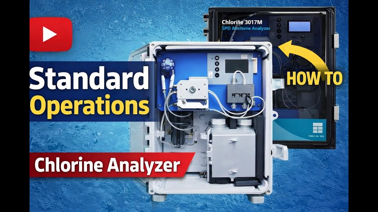 Standard Operations for Chlorine and Sodium Bisulfite Analyzer | RRWWTP