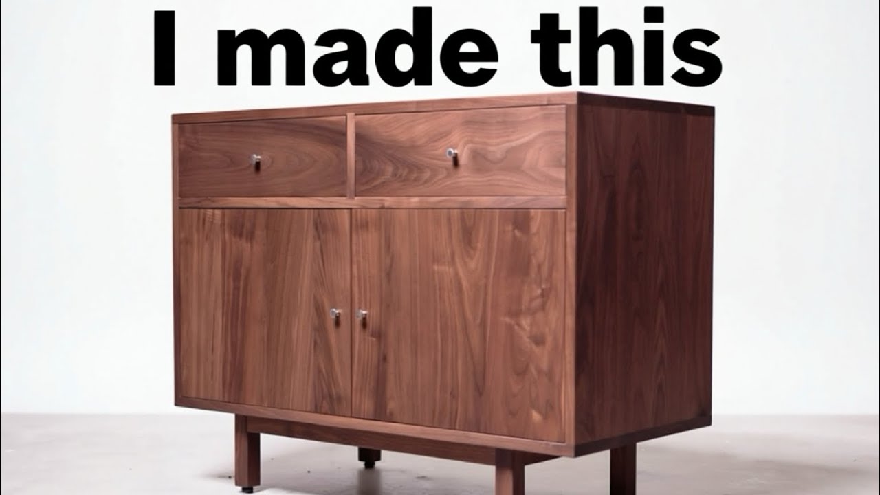 Building a Custom Walnut Sideboard | Waaywood Build Series