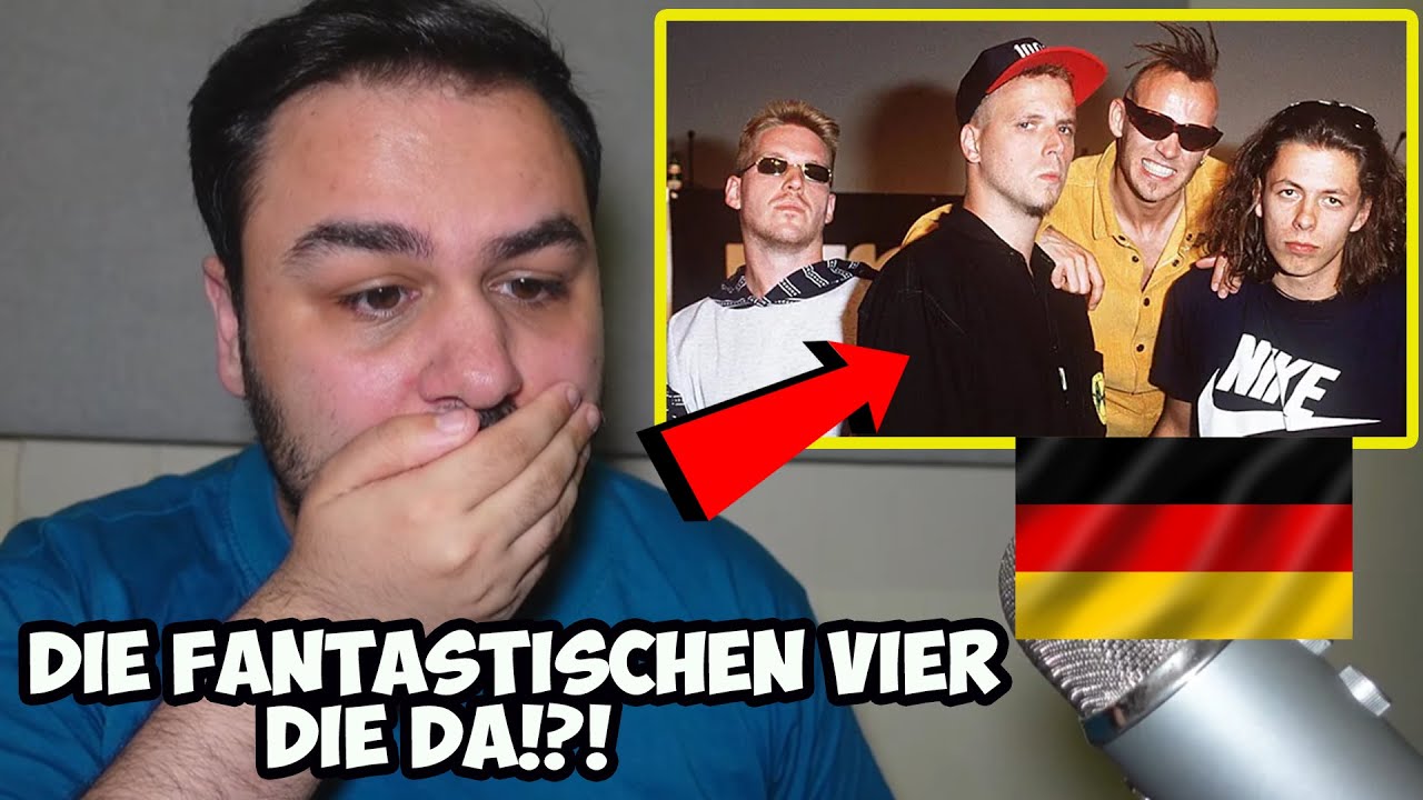 British Reaction To Die Fantastischen Vier - Die da!?! (German Music)