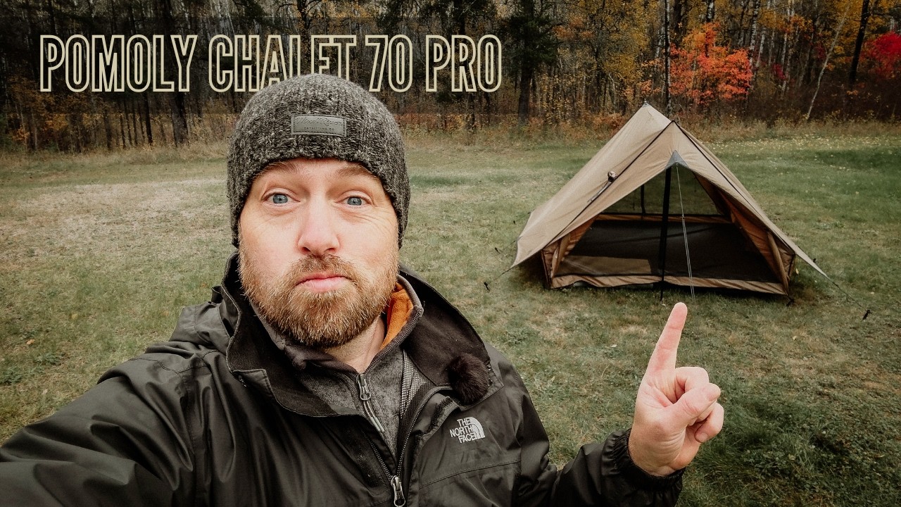 Палатка Pomoly Chalet 70 Pro Hot Tent — распаковка и первая установка