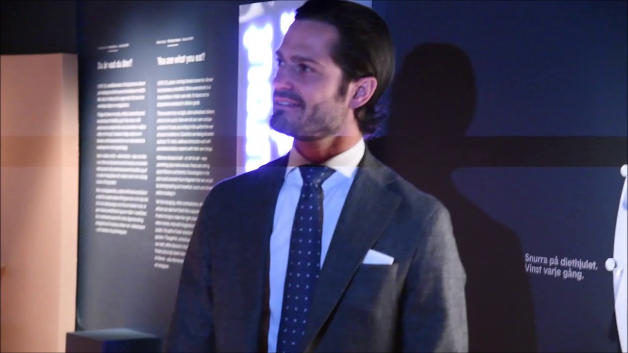 Prince Carl Philip at The Food of the Future