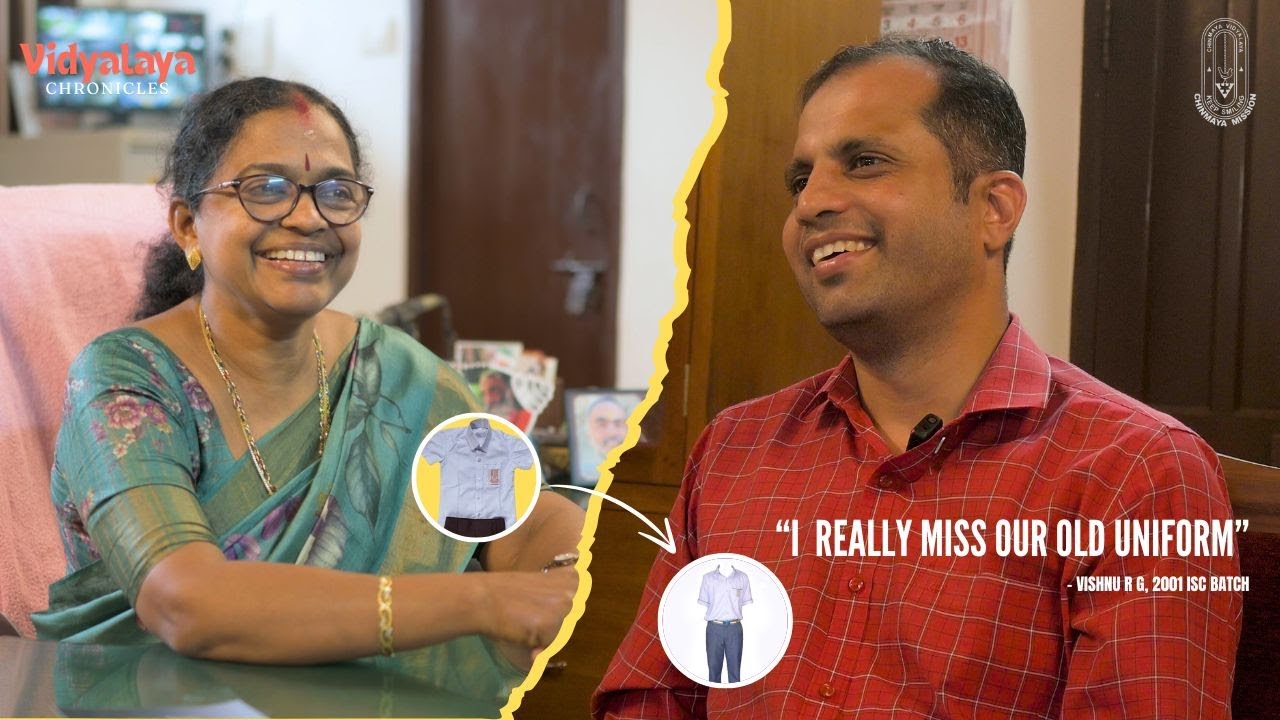 Vishnu R G | Senior Director at Experion | Talks About His School Days at Chinmaya Kunnumpuram
