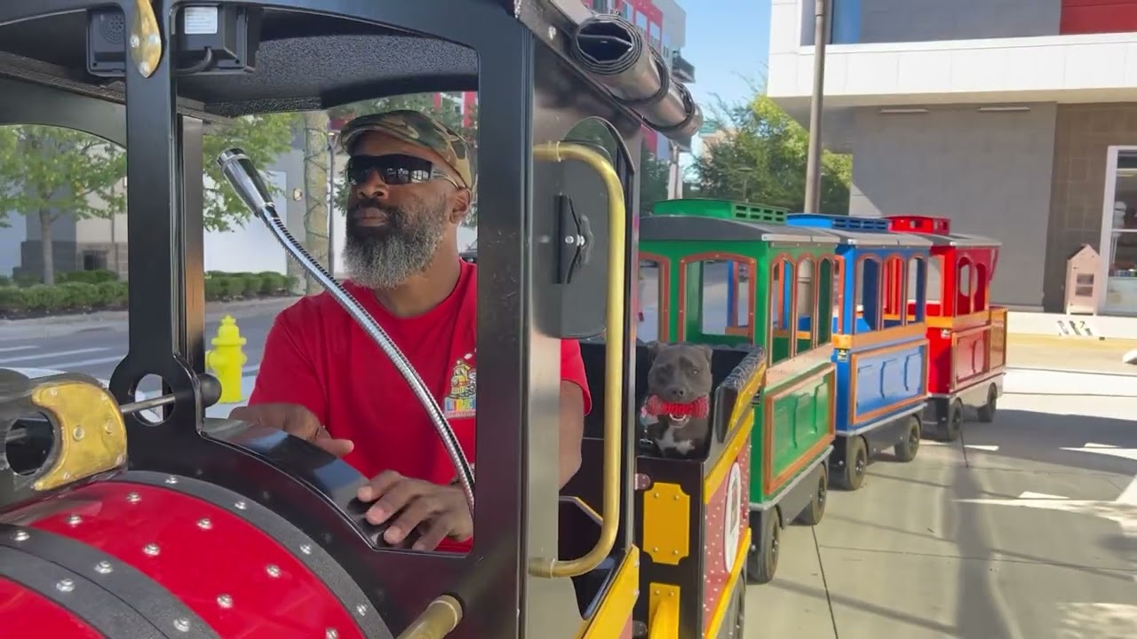A Sunny Day In October, Beautiful Day For A Ride On The Liberty Center Express, Wattman Mini Express