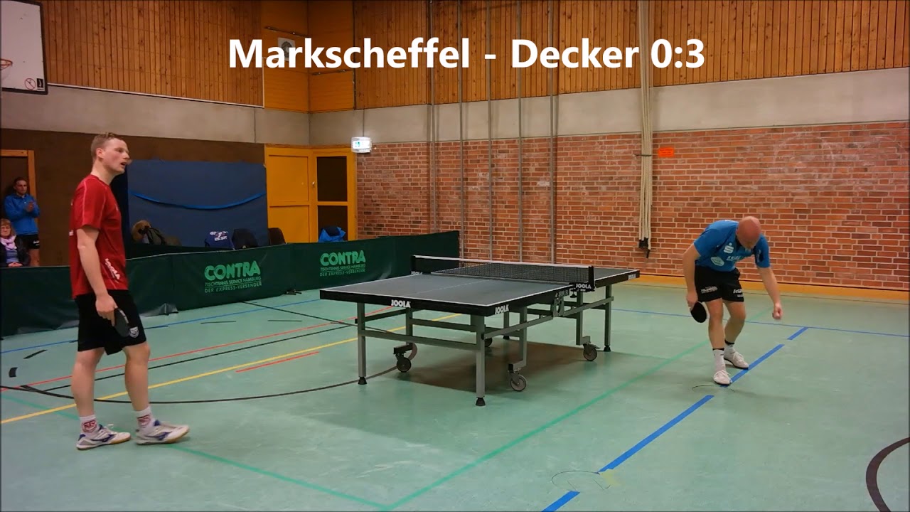 Tischtennis Regionalliga Nord  TSV Bargteheide - TTS Borsum 25. 11. 2017