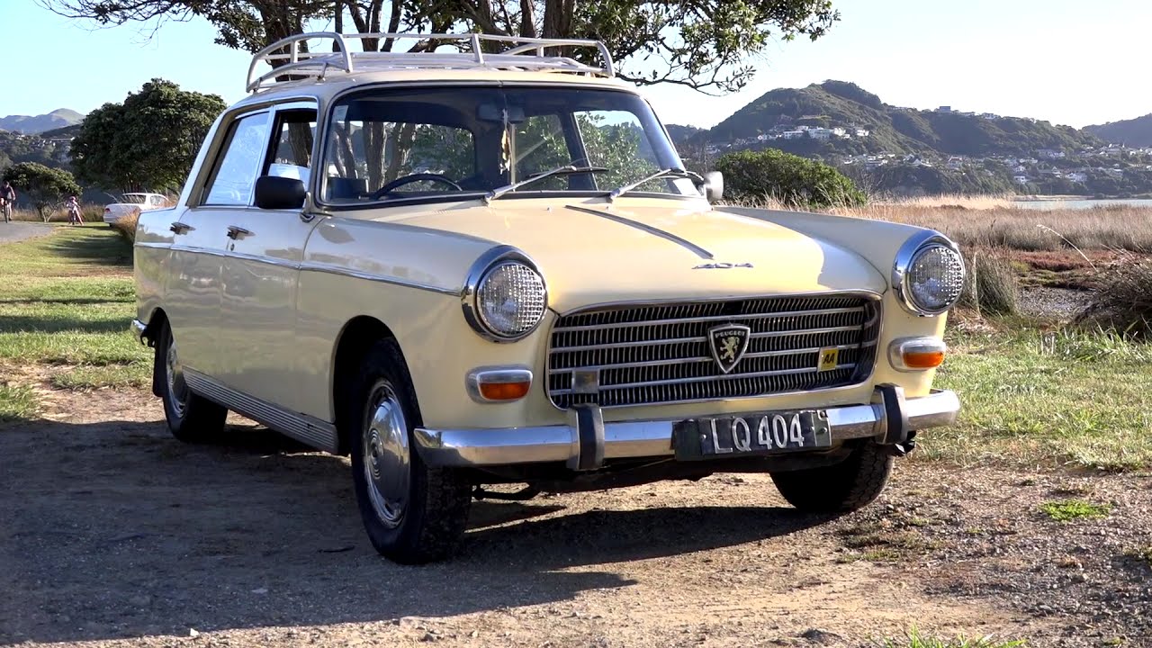 Peugeot 404 - Walk Around, Start Up and Drive