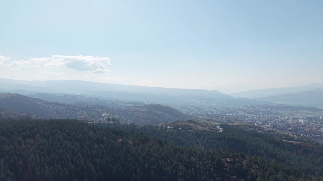 Drone Flight above Blagoevgrad