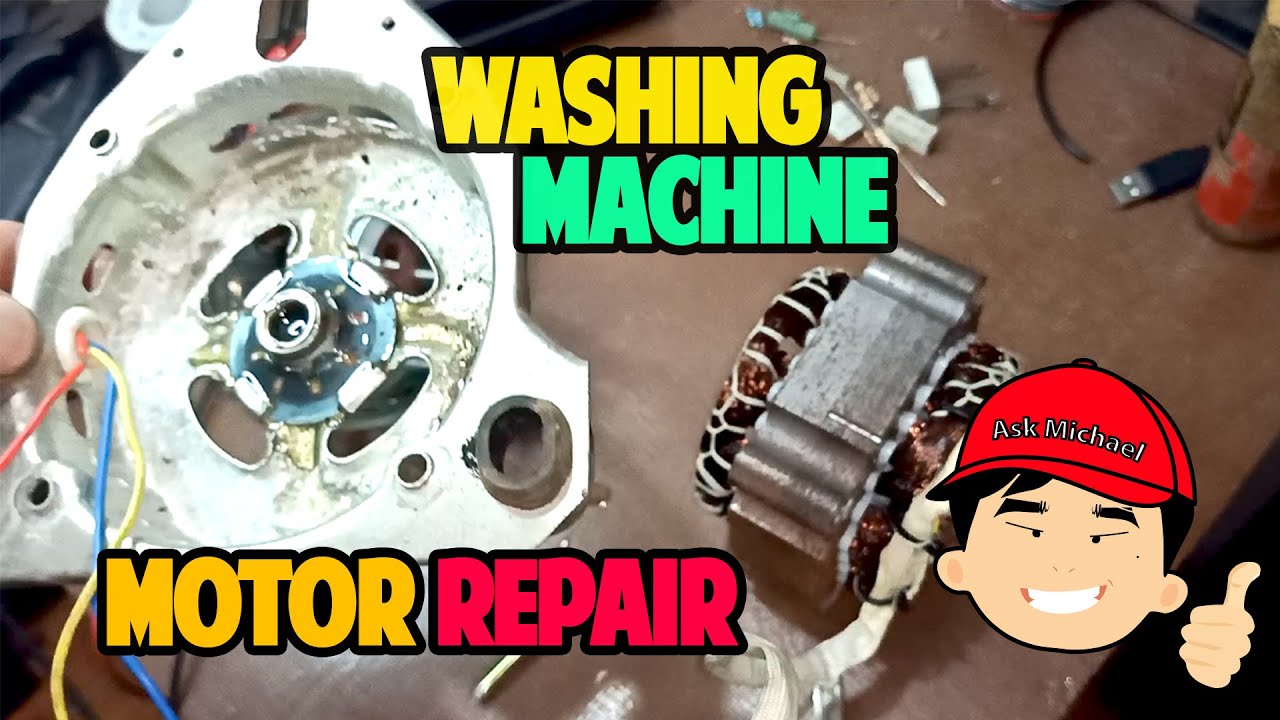 Motor ng Washing Machine Repair Remedyo version (No Replaced Parts)