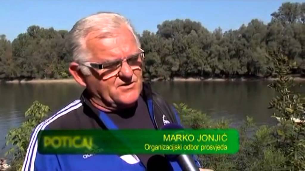 Veliki prosvjedni skup ribiča na ušću Drave u Dunav