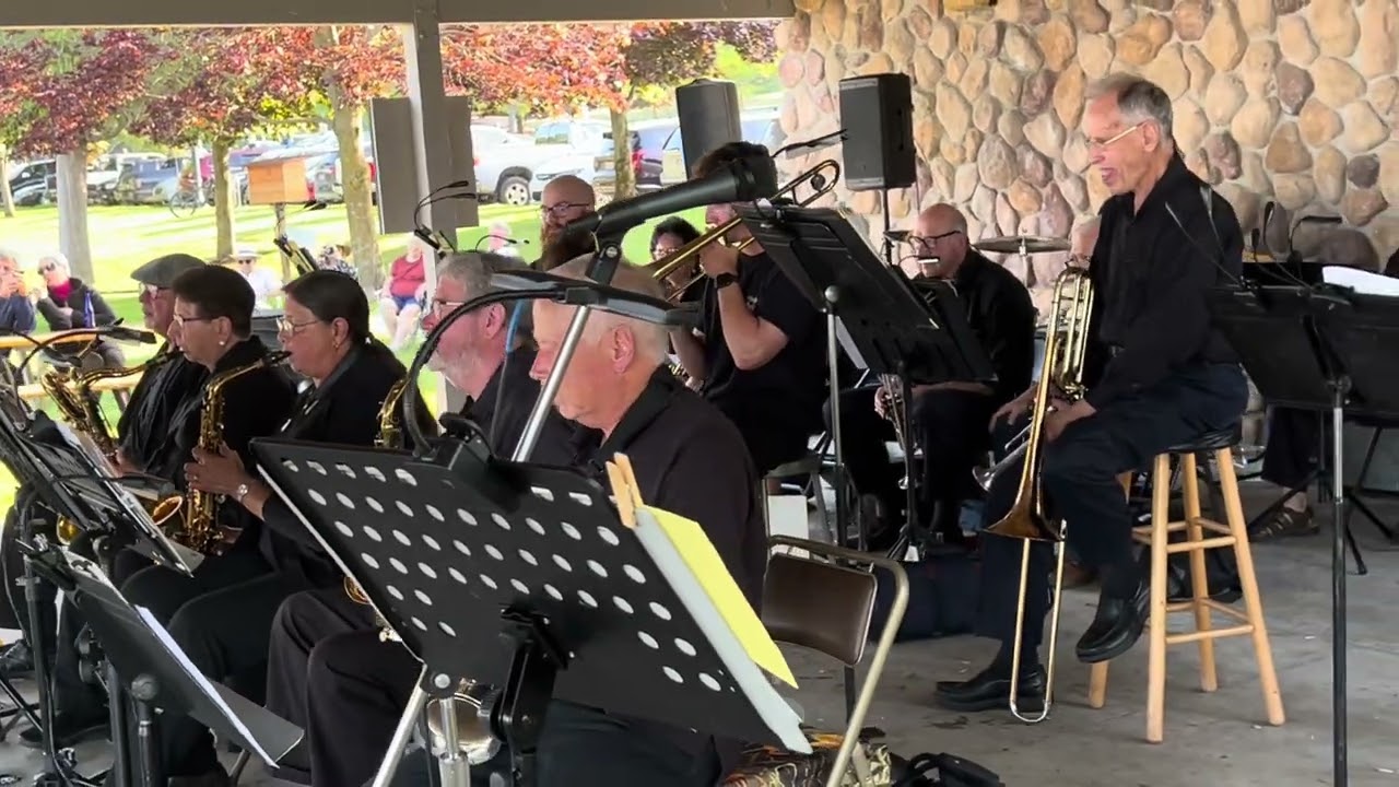 Pine River Jazz 2023 Venetian Fest Performing Footloose By John Berry 7/21/23 Ferry Beach