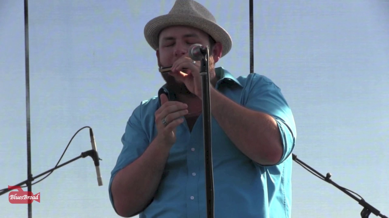 BRANDON SANTINI ⋆ Blow Wind Blow ⋆  7/31/15 Riverfront Blues Fest