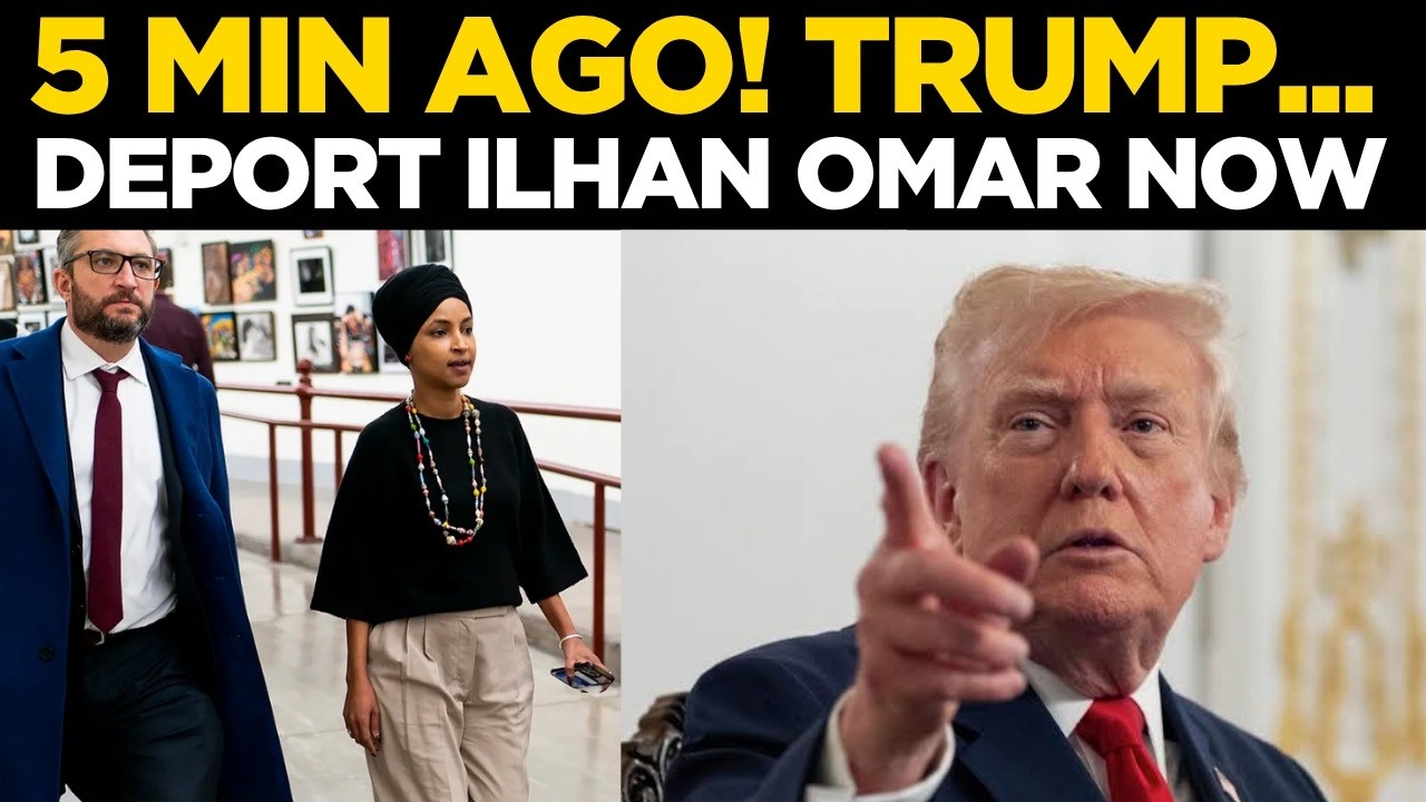 TRUMP VS ILHAN OMAR LIVE: Trump Sparks Firestorm With Deportation Call | World News LIVE