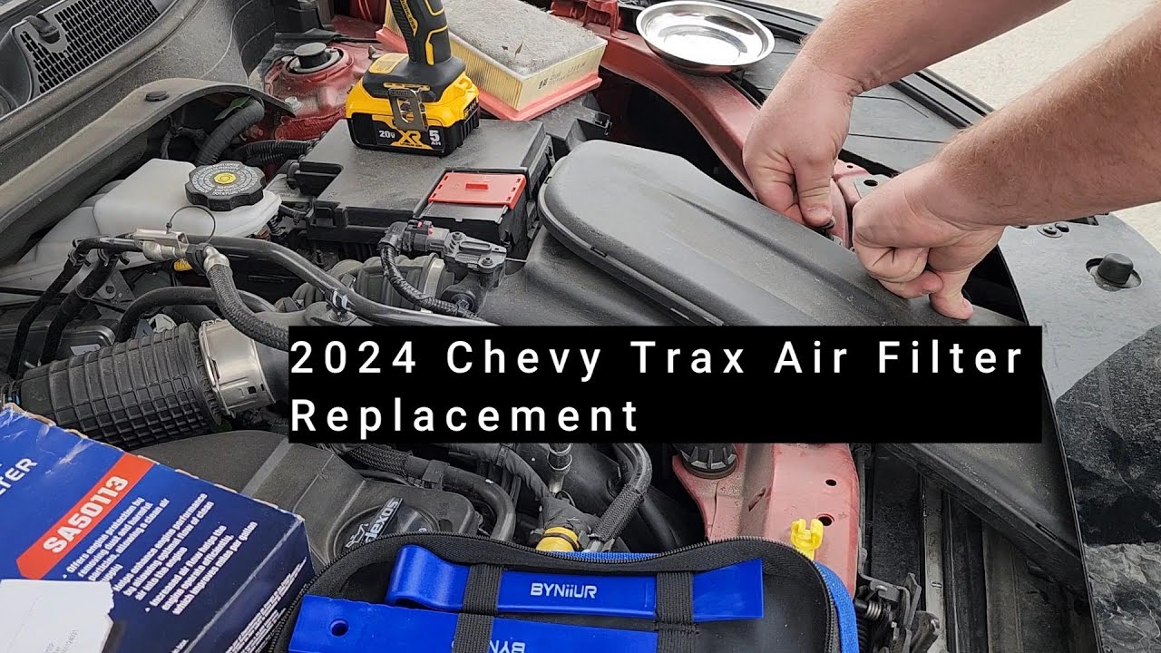 2024 Chevy Trax Air Filter Replacement