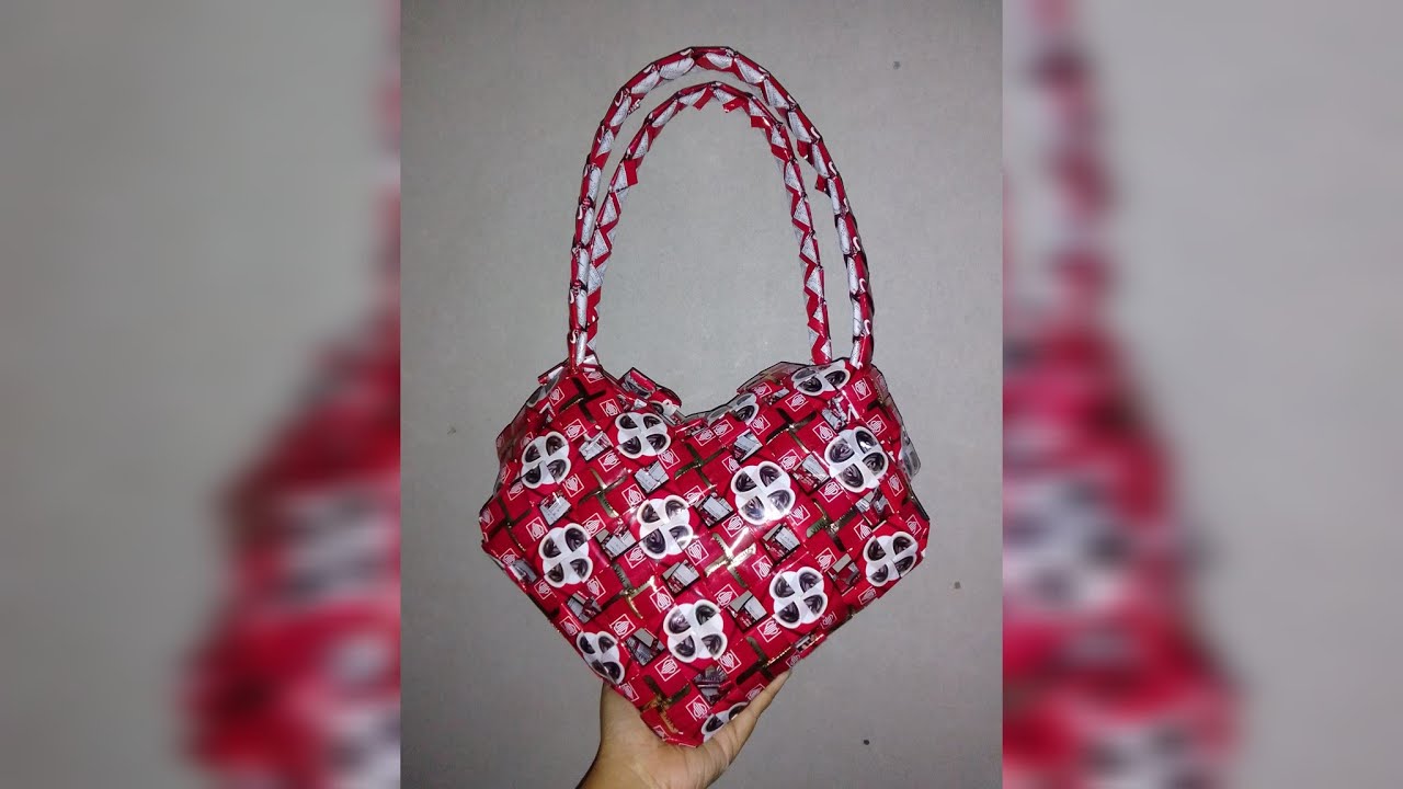 Ide kreatif terbaru 2026-Tas valentine dari bungkus kopi