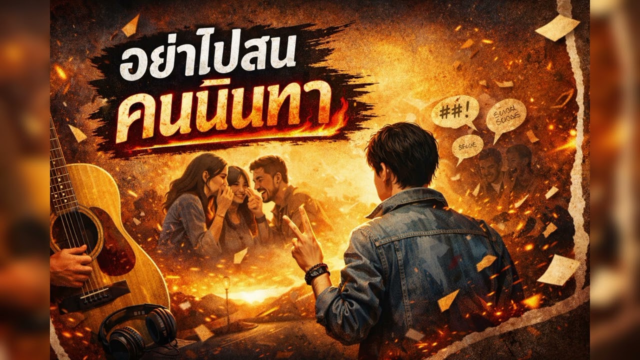 อย่าไปสน คนนินทา | กุ้ง สิงหา