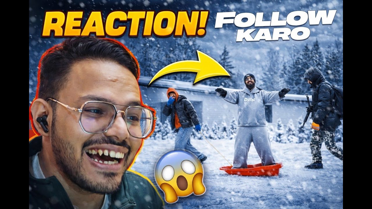 EMIWAY BANTAI - FOLLOW KARO | OFFICIAL MUSIC VIDEO |REACTION #emiwaybantai #reaction #desihiphop