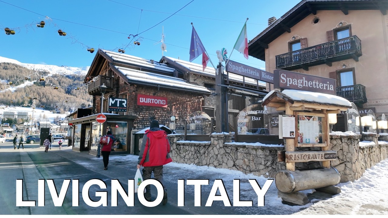 LIVIGNO ITALY🇮🇹 WALKING TOUR DECEMBER 2025