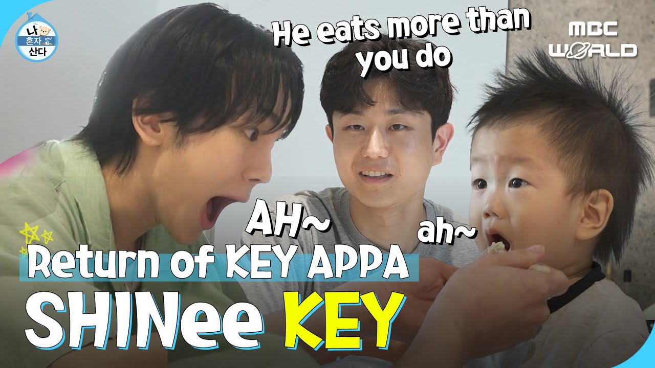 [ENG/JPN] Pro KEY Appa mastering daddy duties #SHINEE #KEY