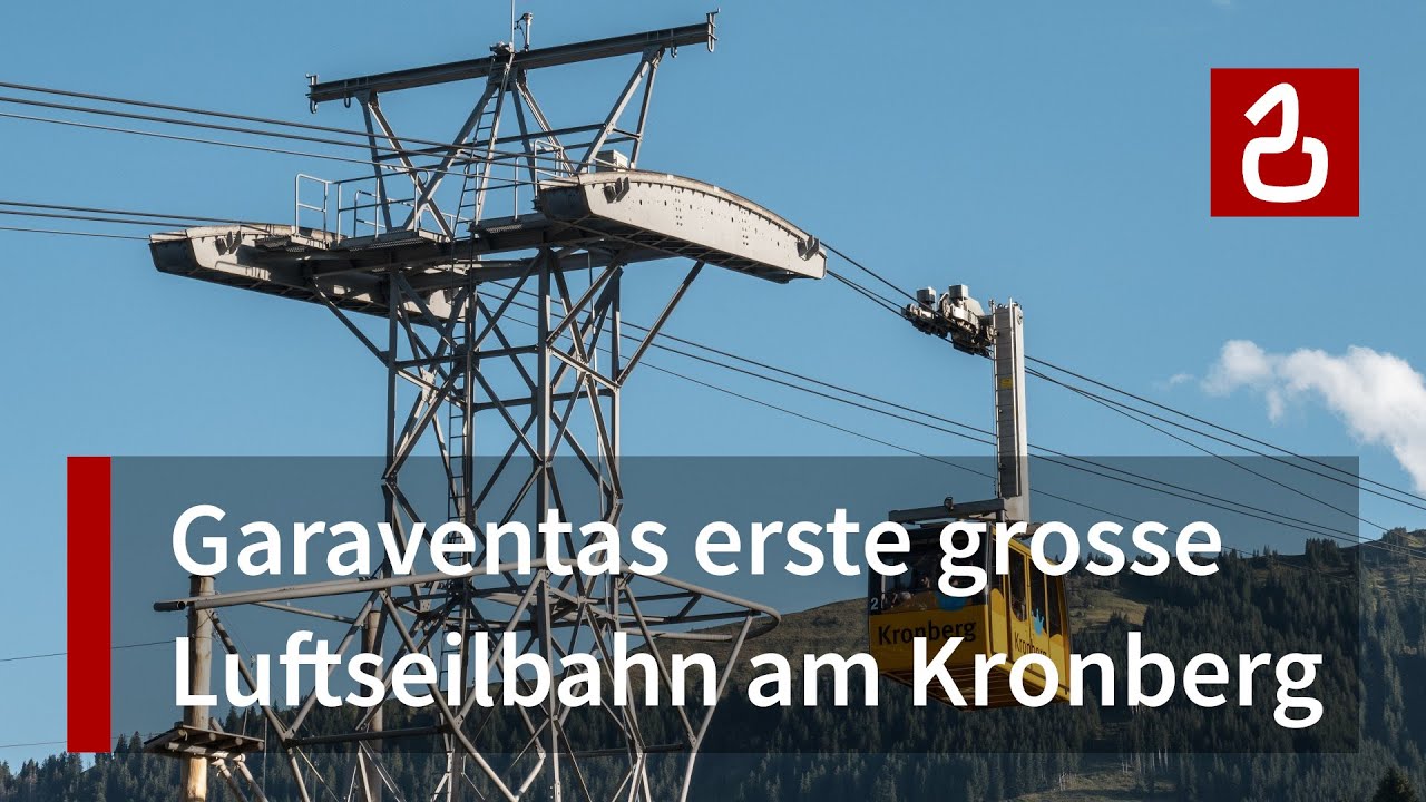 Luftseilbahn Jakobsbad - Kronberg im Appenzell | Der Auftakt der Erfolgsgeschichte von Garaventa