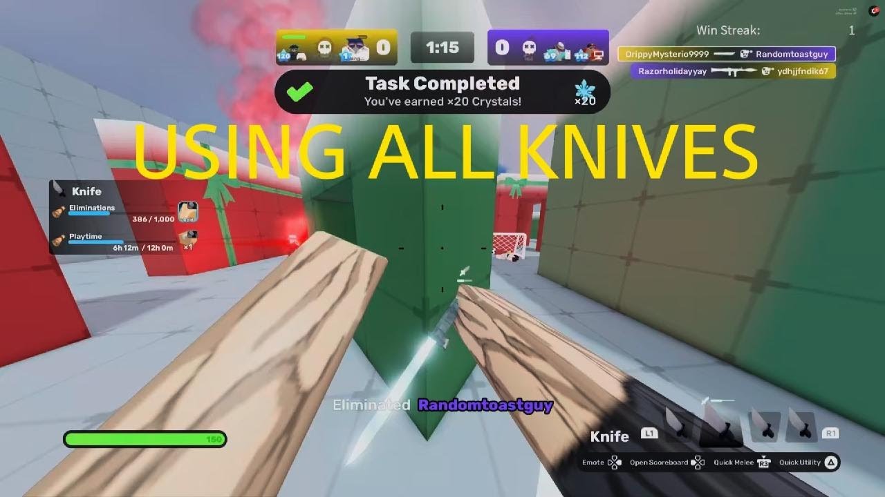 3V3 LIMITLESS LOADOUT,ROBLOX RIVALS