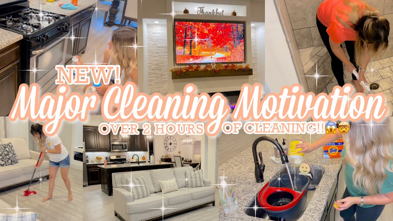 ✨CLEAN WITH ME! | MAJOR CLEANING MOTIVATION | SPEED CLEANING | CLEANING MARATHON