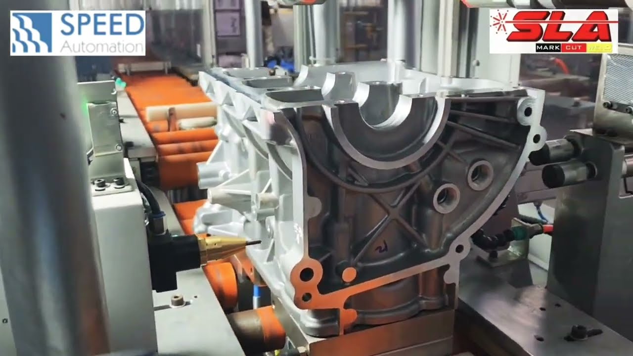 Tata Cylinder Block Leak Testing Machine