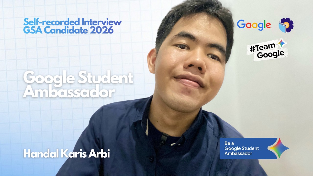 Handal Karis Arbi - Kandidat Google Student Ambassador 2026 Indonesia - Politeknik Negeri Bengkalis