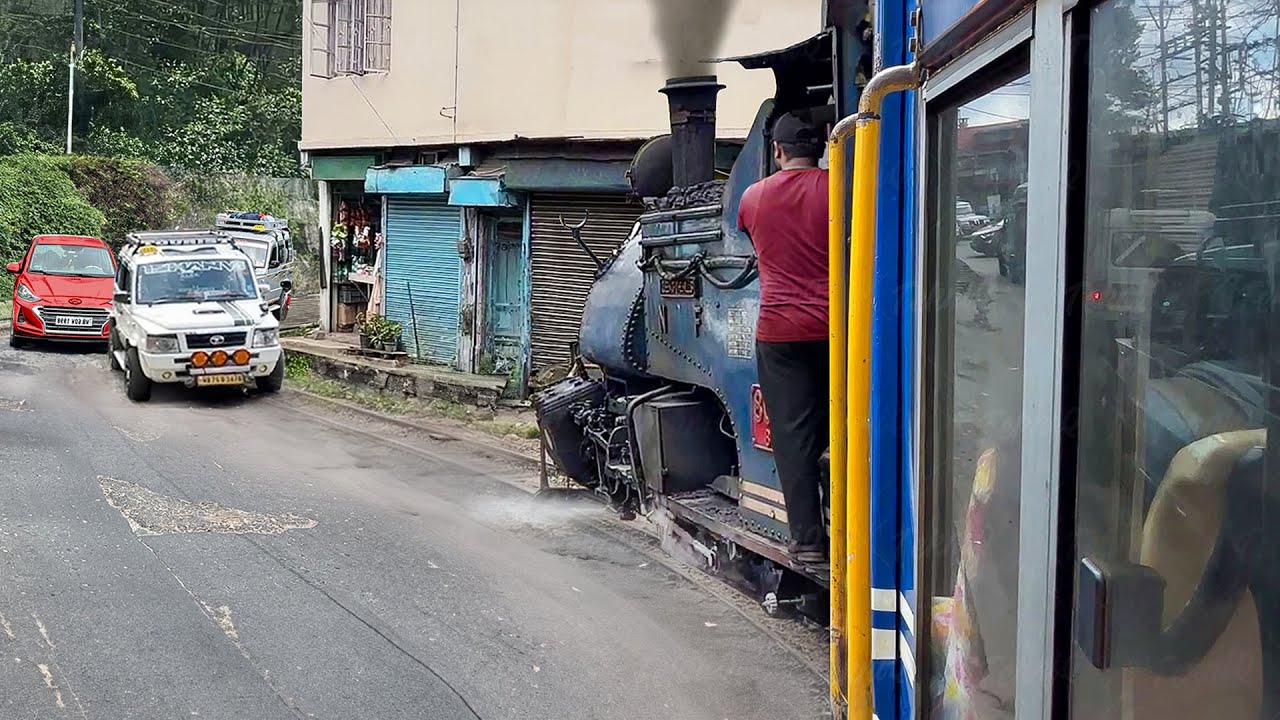 Riding Oldest Steam Train in Indian Narrow Mountains