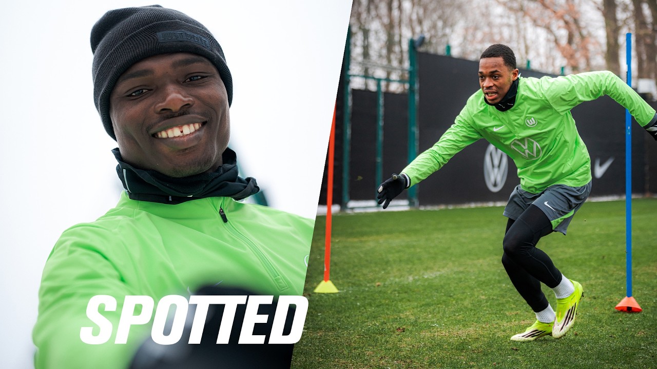 Mannschaftstraining mit Belocian und Adjetey | Spotted