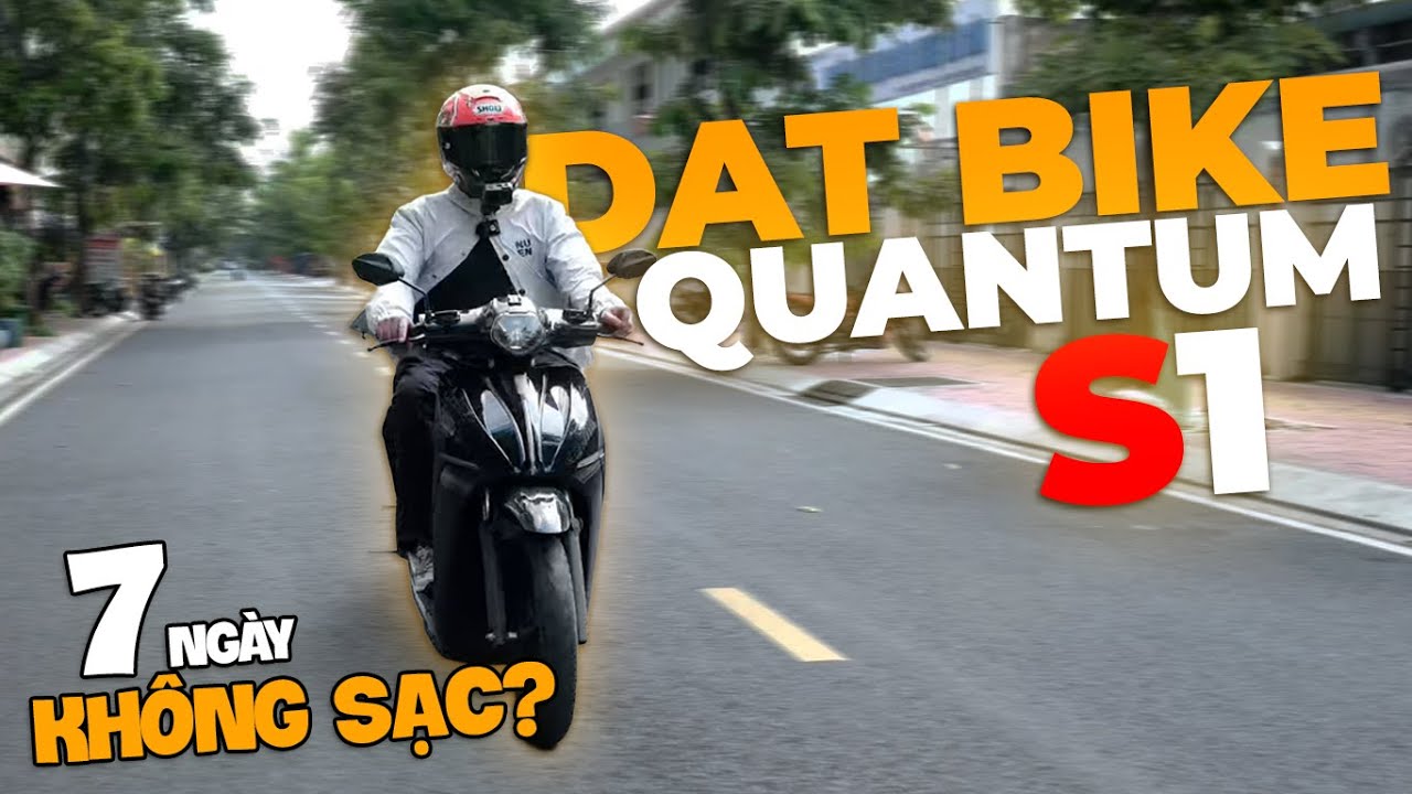 Dat Bike Quantum S1 xe m&aacute;y điện đi cả tuần kh&ocirc;ng cần sạc ? MaxMoto | Dờ