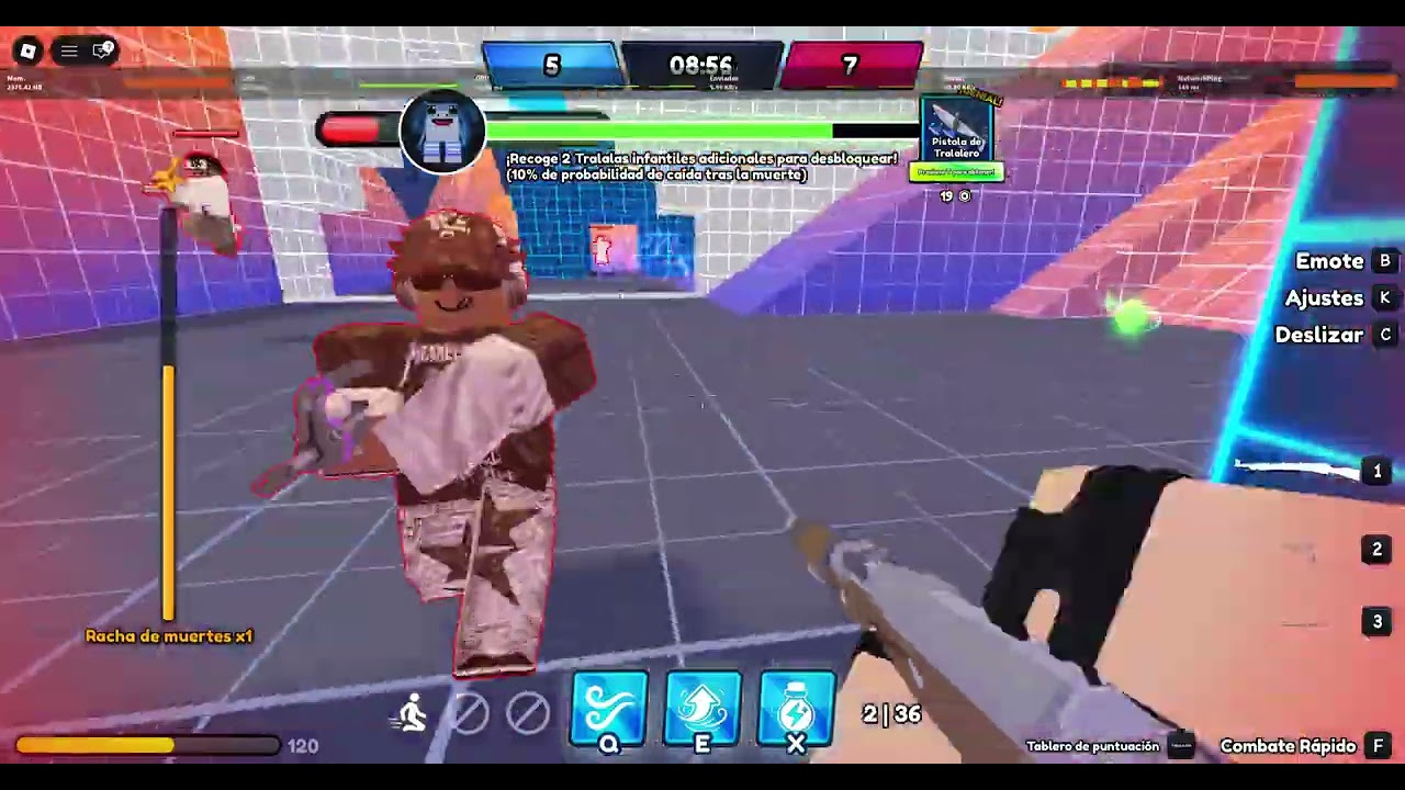 jugando hipershot