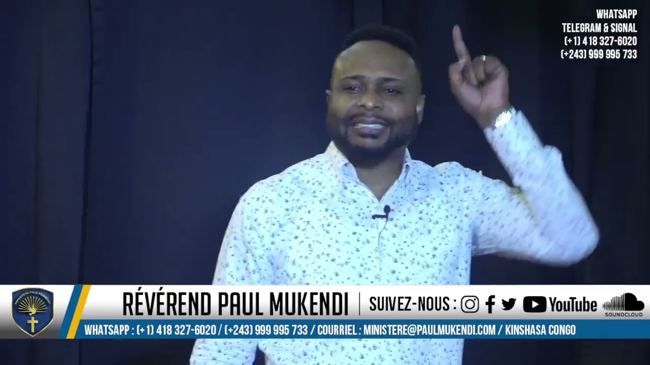 LA VISITATION DIVINE | RÉVÉREND PAUL MUKENDI