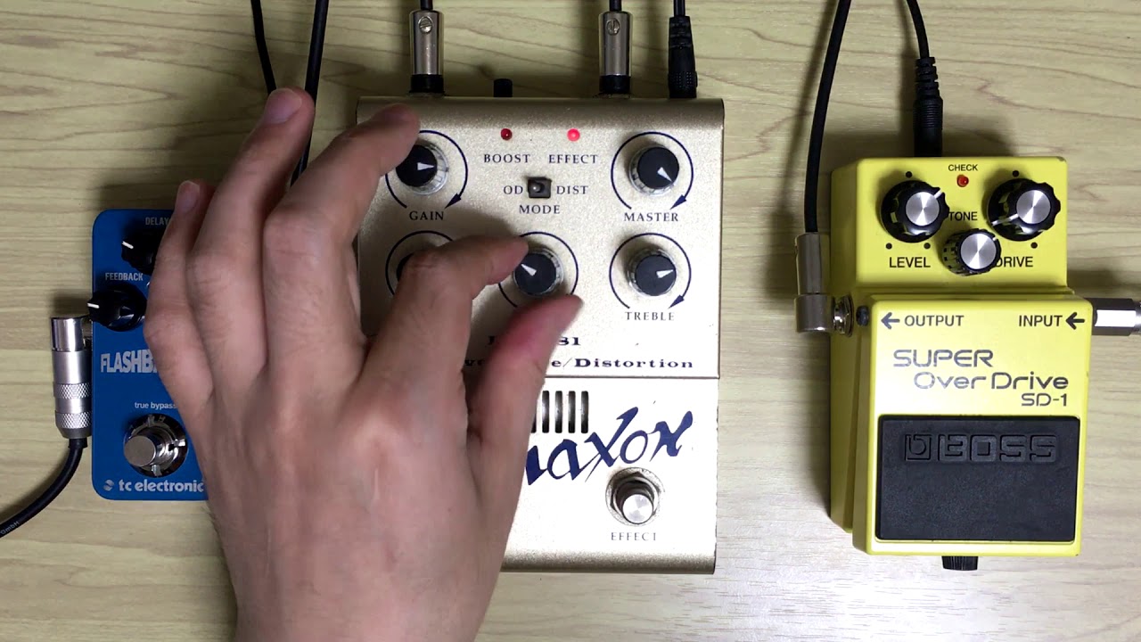 Maxon ROD881 - Real Tube Overdrive Distortion