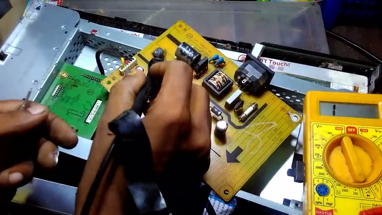 acer lcd monitor no power step by step repair in hindi