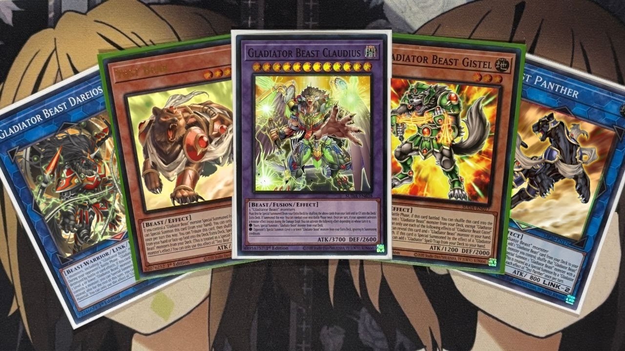 Мой профиль колоды Gladiator Beast Yugioh для поста Supreme Darkness