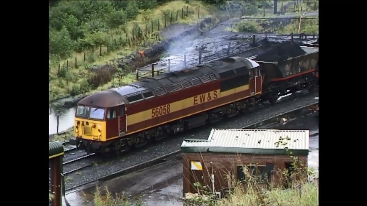 Rails in Wales 1997 56s on coal from Onllwyn and Cwmgwrach