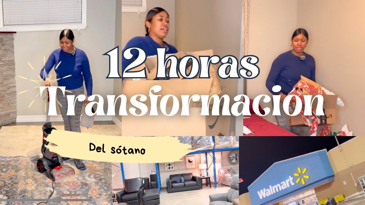 Me tomo 12 horas para transformar el sótano de mi casa en una casa de juegos para mis hijos