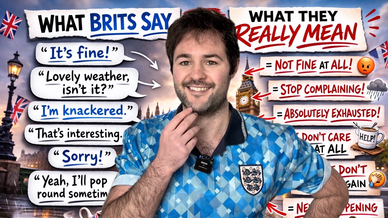 What Brits Say Vs What They Really Mean.