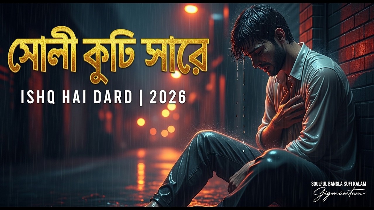 ইশক হলো দর্দ – হৃদয় ছুঁয়ে যাওয়া বাংলা সুফি কাওয়ালি| Ishq Hai Dard | Soulful Sufi Love Kalam 2026